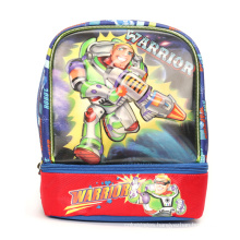 Customized Cartoon Lunch Bag With Shoulder Strap Insulated Lunch Box Tote Bag For Kids